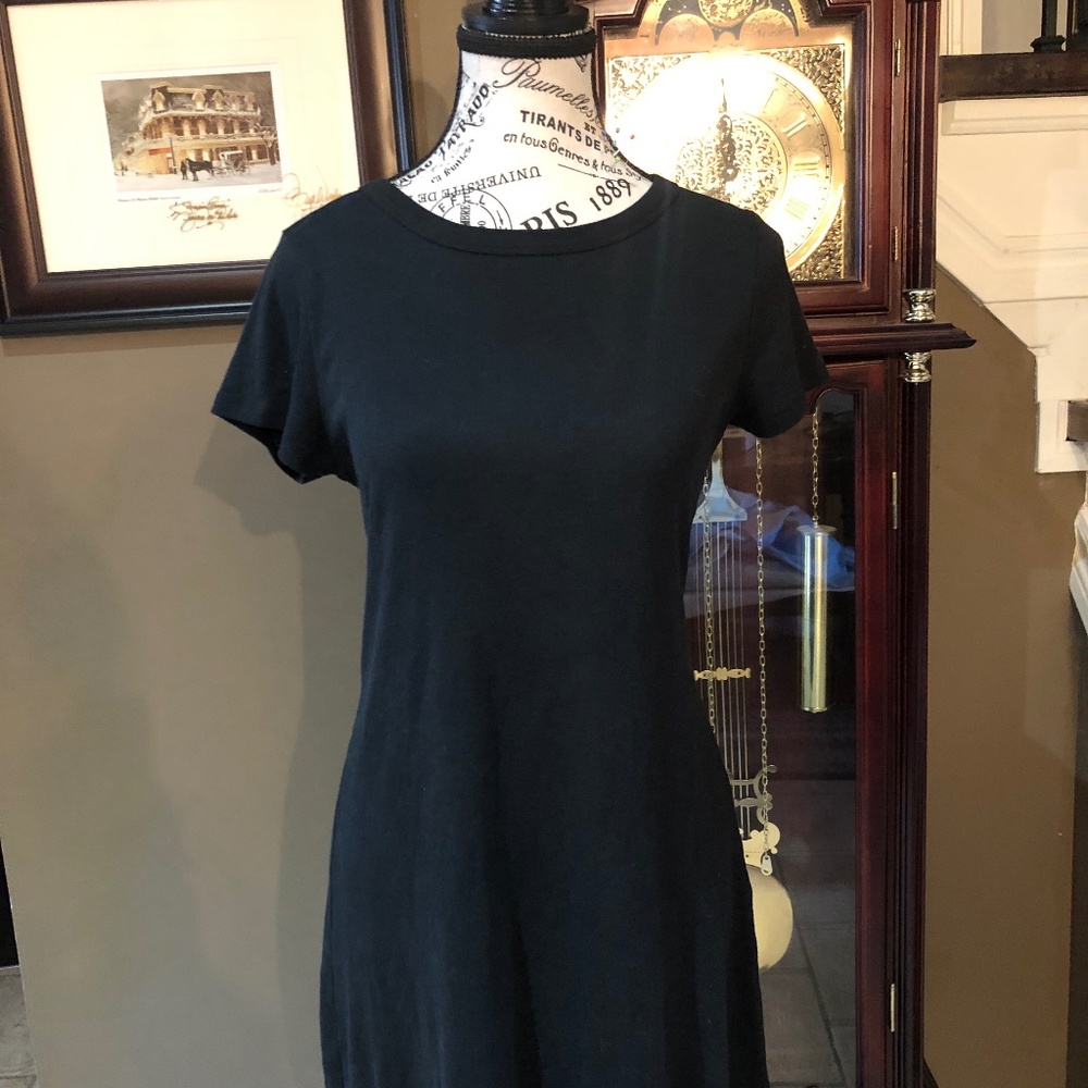 Black T-Shirt Dress